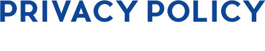 PRIVACY POLICY　プライバシーポリシー